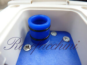 Whale Watermaster Caravan Inlet Socket Water Pump Housing Round Ring Seals plug.