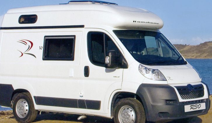 If you'd like a compact camper with a washroom, read our expert's guide to buying a Romahome R30 or Dimension, based on the short-wheelbase Citroën Relay
